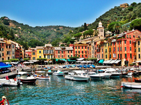 The charming village of Portofino