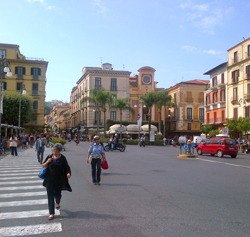 <b>Piazza Tasso, centro di Sorrento</b>