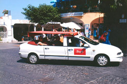 <b>Typical taxi of the island of Capri</b>