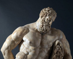 <b>Farnese Hercules in the Archaeological Museum of Naples</b> 
