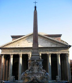 <b>The Pantheon in Rome</b>