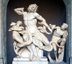 <b>Laocoon and his sons in the Vatican Museums</b>