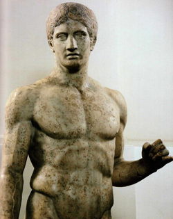 <b>The Doryphoros sculpture</b>