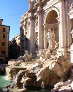 <b>La Fontana di Trevi</b>