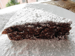 <b>Torta Caprese, typical cake of Capri</b>