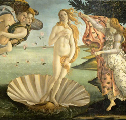 <b>Uffizi - Nascita di Venere di Botticelli</b>