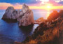  I Faraglioni di Capri al tramonto