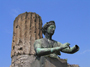  Bronze statue of Diana from Pompeii